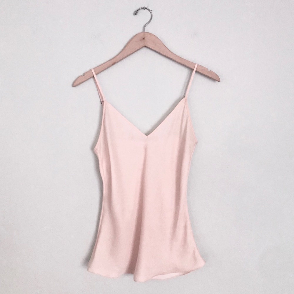 Rebecca Taylor silk pink camisole